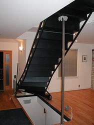 Stairs installation